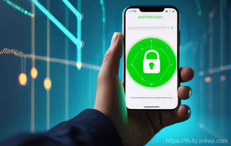 패스워드 관리 시스템의 미래 전망 - **Prompt 1: Secure and Effortless Passkey Login**
    "A vibrant, eye-level shot of a person's hand,...